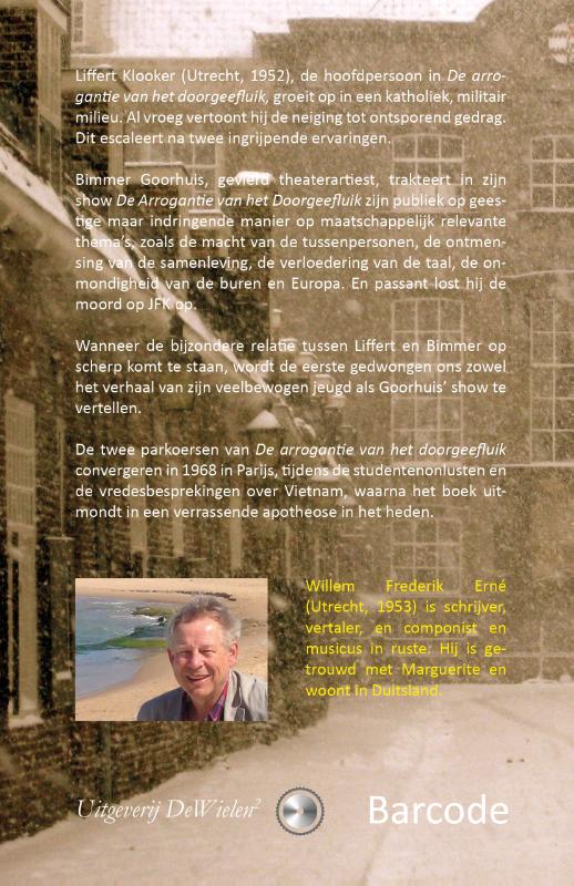 De arrogantie van het doorgeefluik achterkant