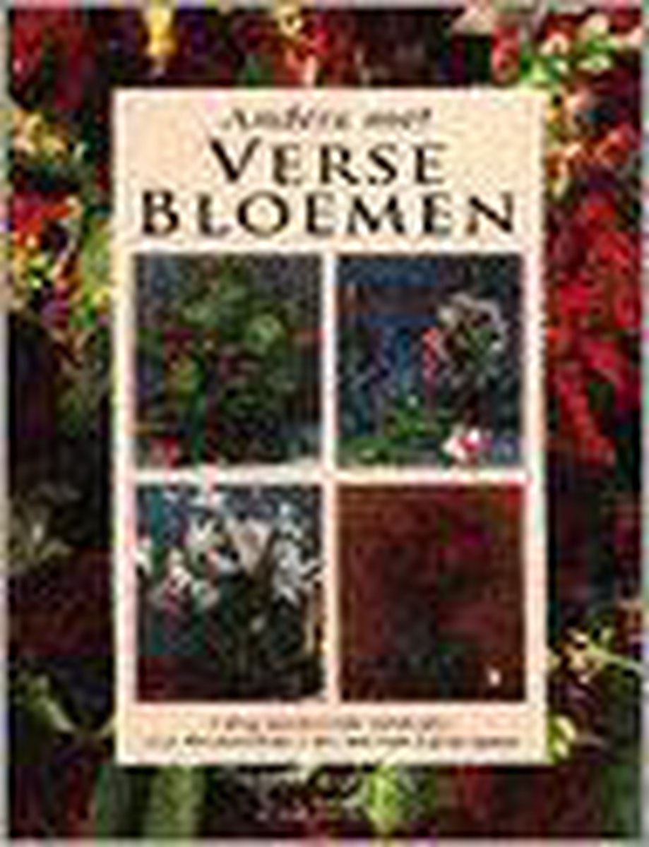 Anders met verse bloemen