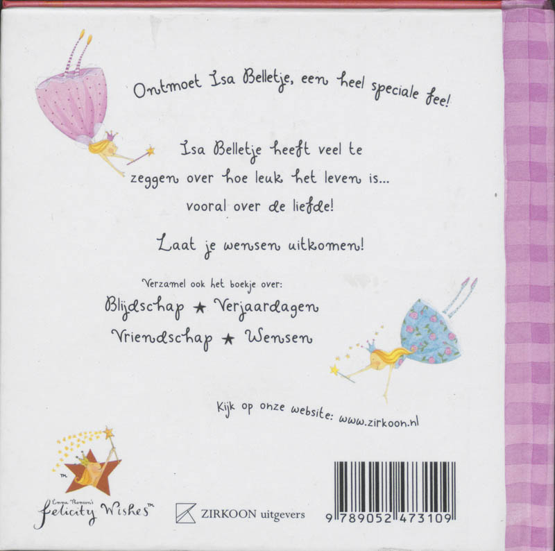 Isa Belletje Het boekje over Liefde achterkant