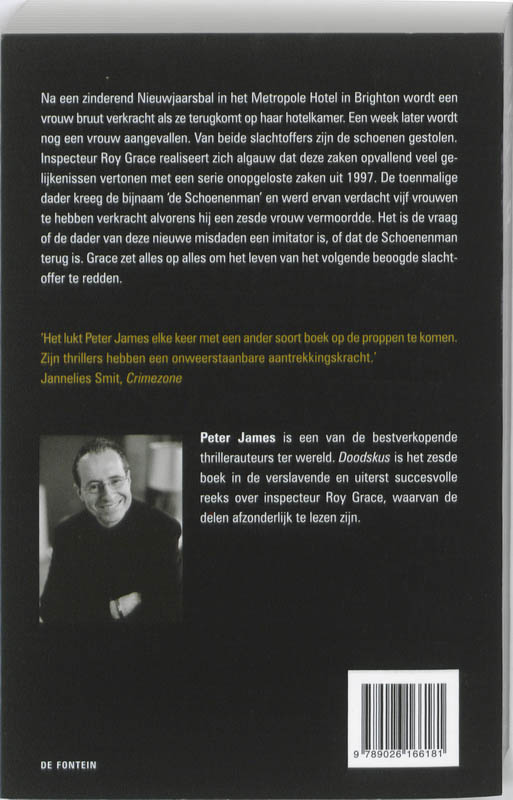 Doodskus / Roy Grace / 6 achterkant