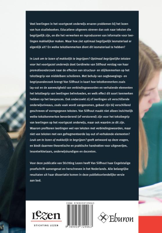 Stichting lezen reeks 23 -   Leuk om te lezen of makkelijk te begrijpen? achterkant