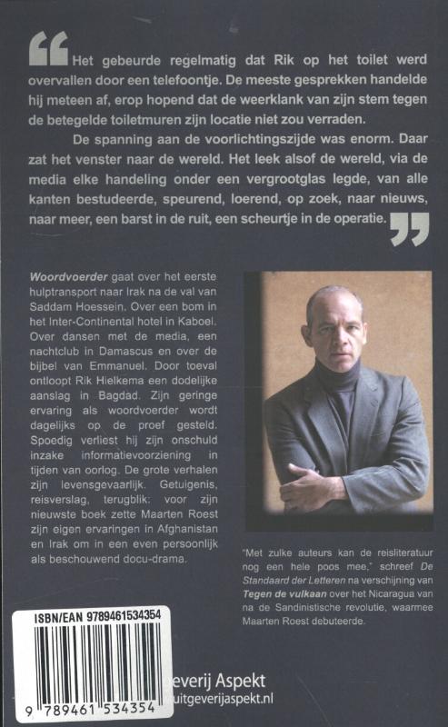 Woordvoerder achterkant