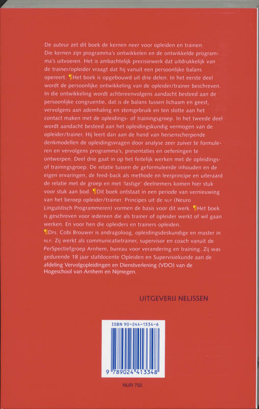 Opleiden, trainen en presenteren / PM-reeks achterkant