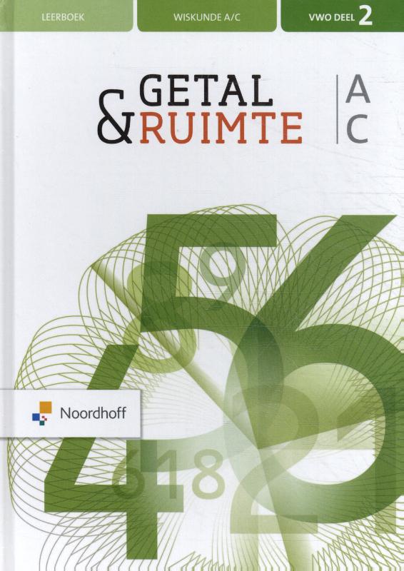 Getal & Ruimte vwo deel 2 wiskunde a/c Leerboek
