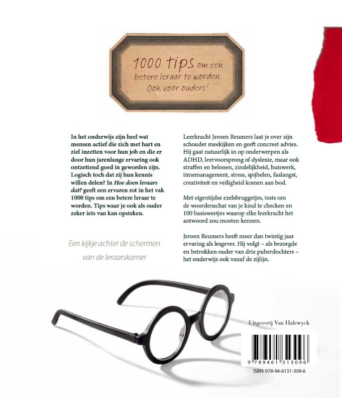 Hoe doen leraars dat? achterkant