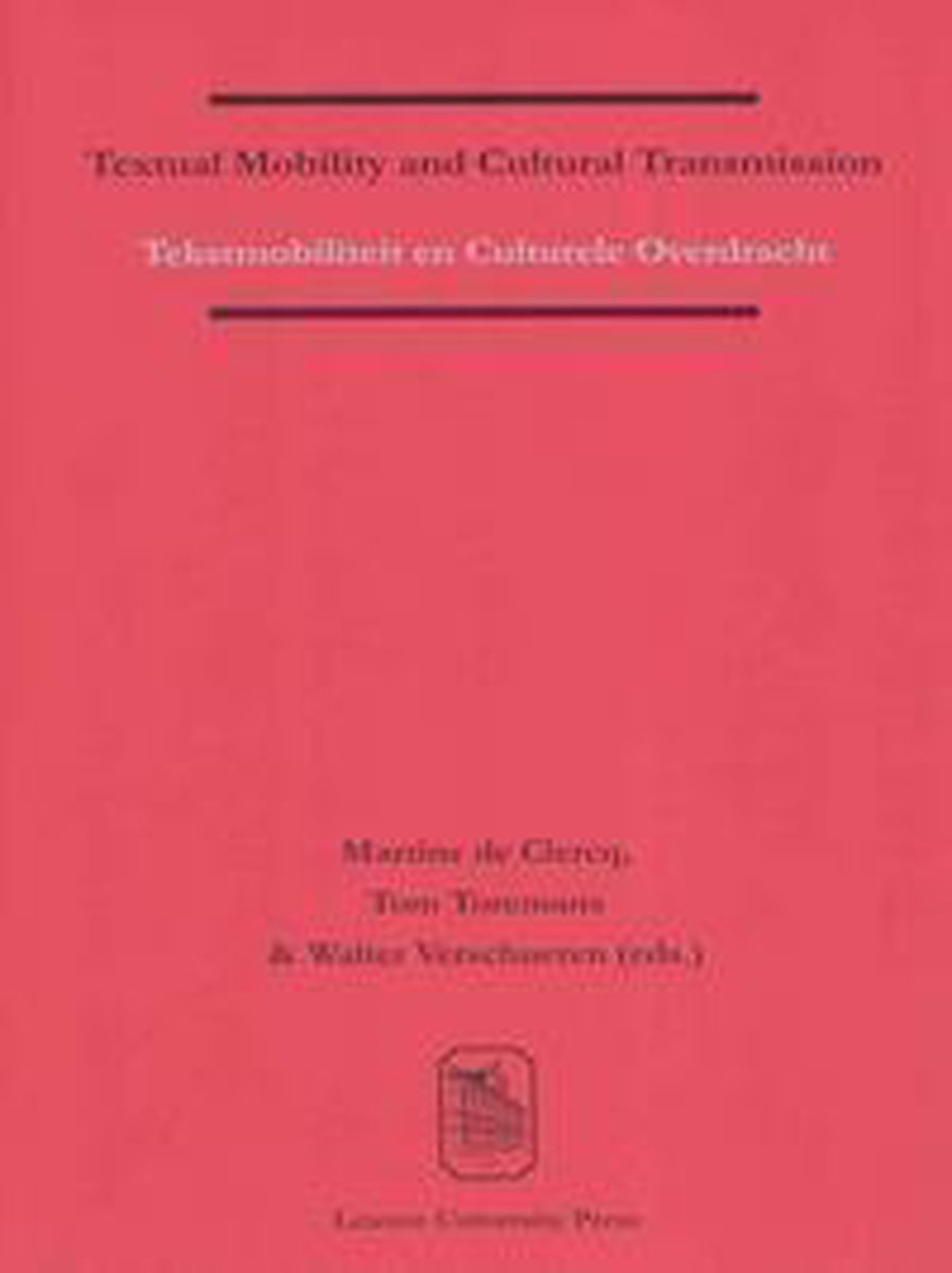 Textual Mobility and Cultural Transmission