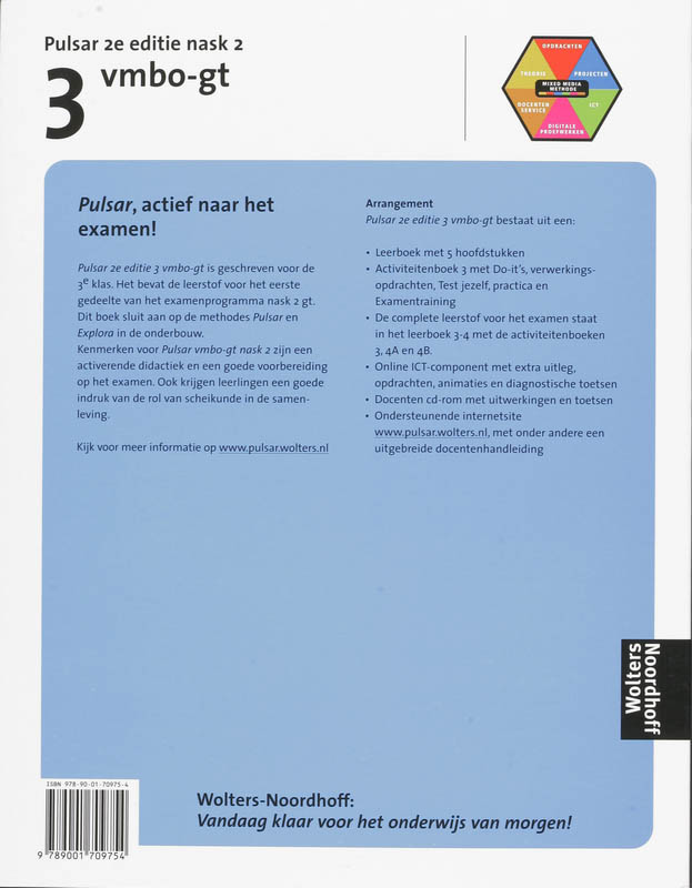 Leerboek 3 Vmbo-gt Pulsar 2e editie nask 2 achterkant