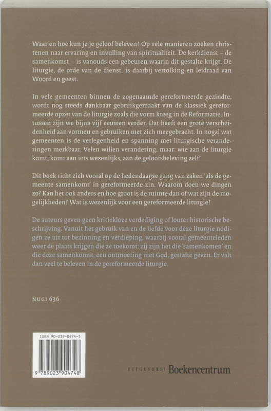 Als wij samenkomen achterkant