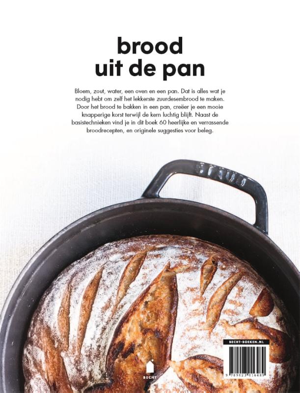 Brood uit de pan achterkant
