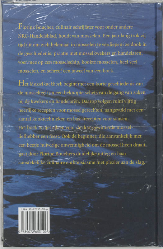 Mosselkookboek achterkant