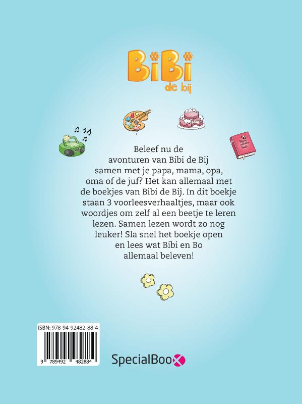 Bibi de Bij achterkant