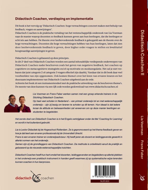 Didactisch Coachen / Didactisch Coachen / 2 achterkant