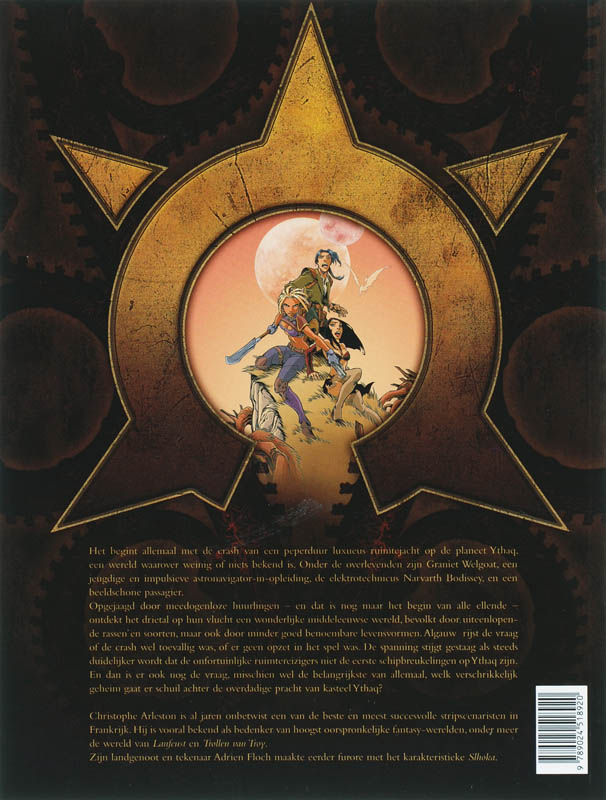 Ythaq 1 -   Onbekende wereld achterkant