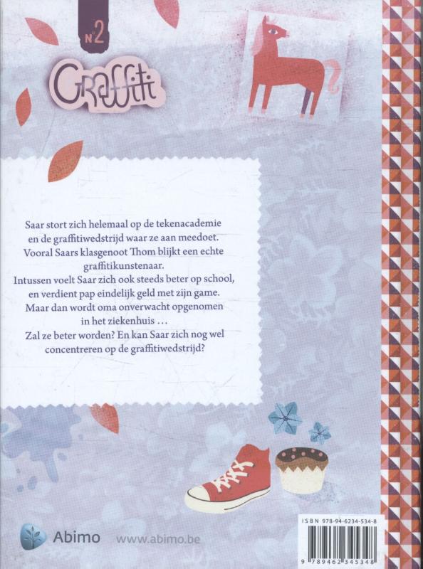 Graffiti - Saar in de verf AVI E6 achterkant