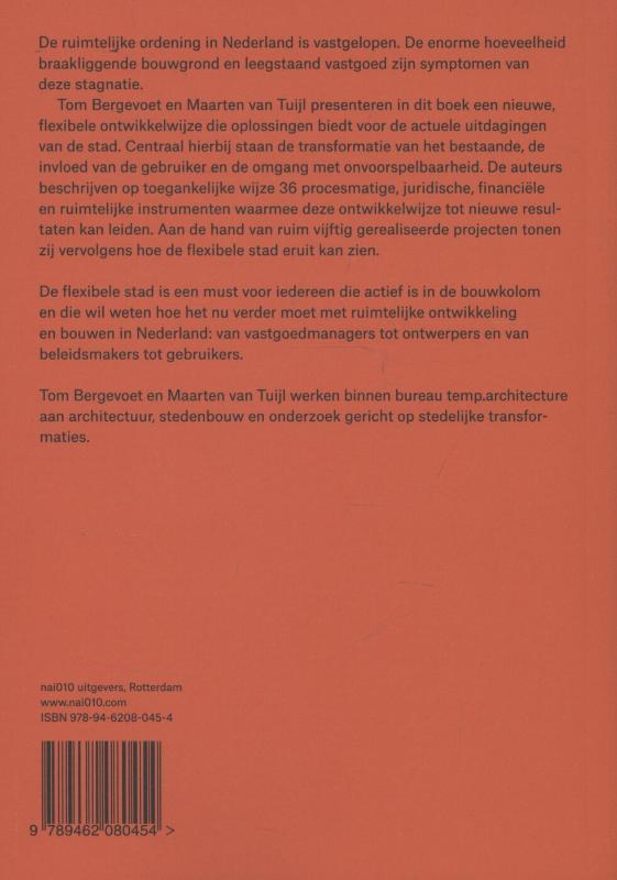 De flexibele stad achterkant