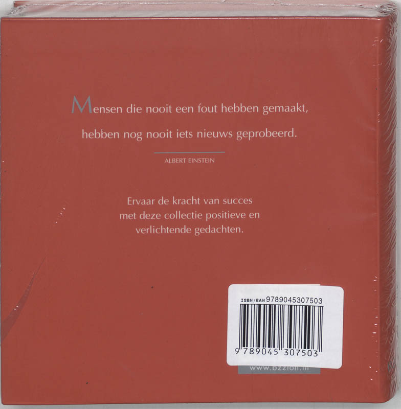 Positief Denken De Kracht Van Succes achterkant