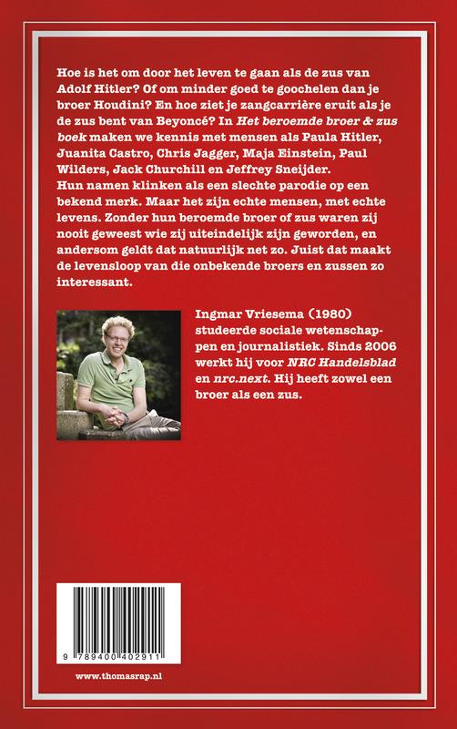 Het Beroemde Broer En Zus Boek achterkant