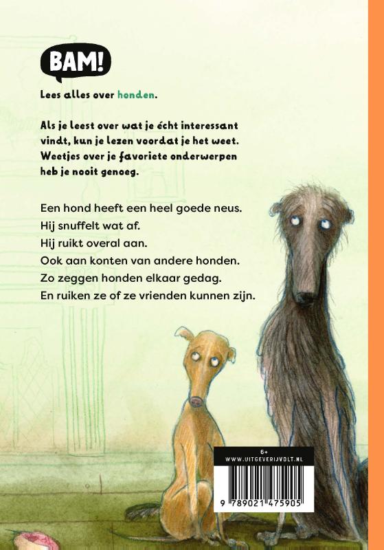 BAM! Ik lees 5 - BAM! Ik lees: De kont van een hond achterkant