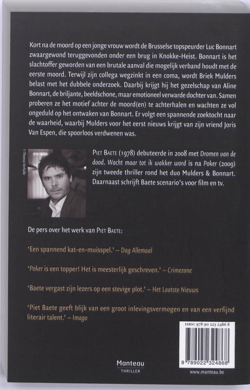 Wacht Maar Tot Ik Wakker Word achterkant