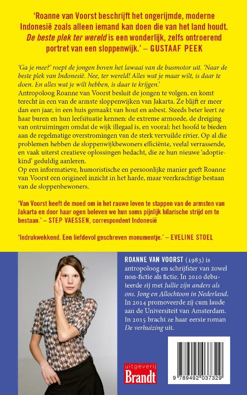 De beste plek ter wereld achterkant