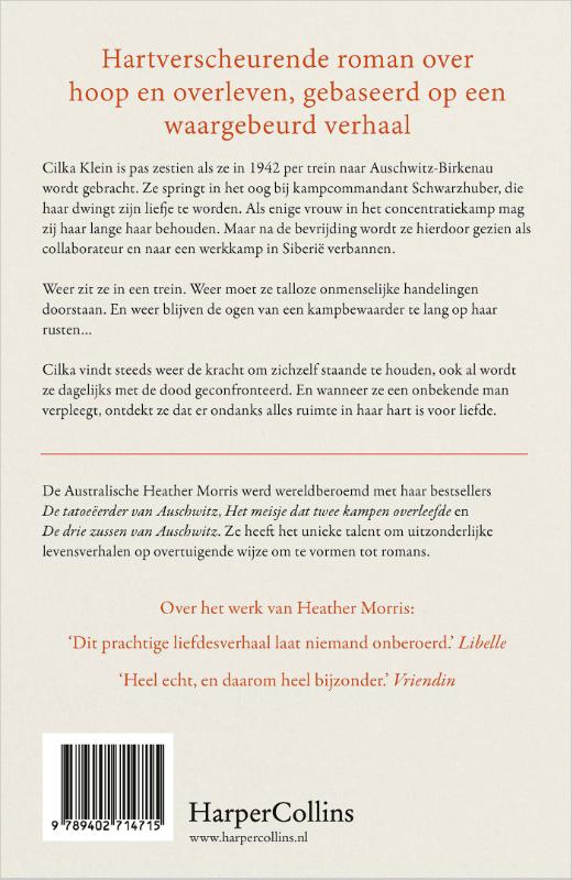 Het meisje dat twee kampen overleefde achterkant