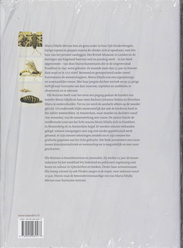 Maria Sibylla Merian en Dochters achterkant