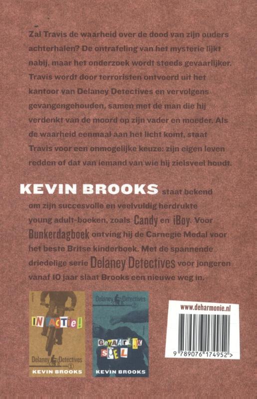 Slangenkuil / Delaney detectives / 3 achterkant