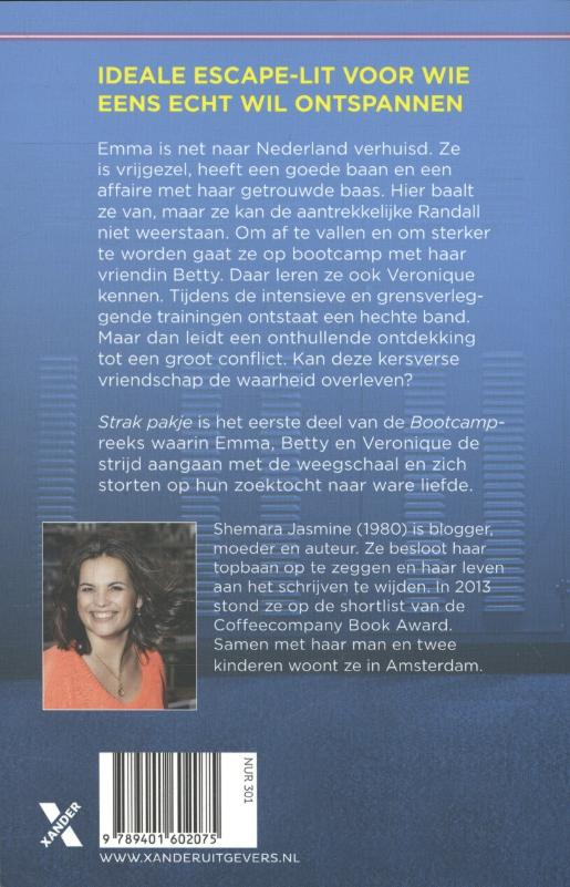 Strak pakje / Bootcamp achterkant