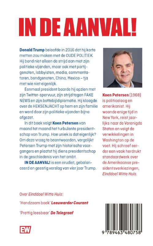 EW Boeken  -   In de Aanval achterkant