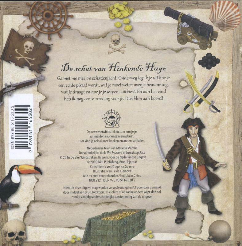 De schat van Hinkende Hugo achterkant