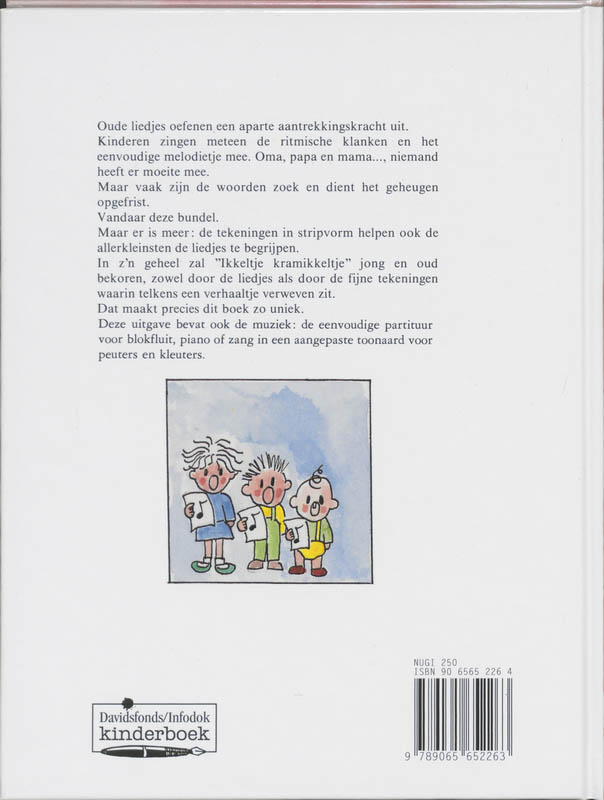 Ikkeltje Kramikkeltje achterkant