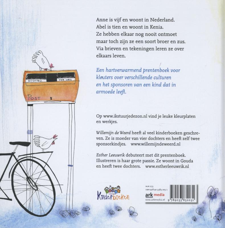 Ik stuur je de zon achterkant