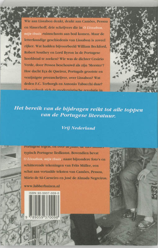 O Lissabon, mijn thuis / Het oog in 't zeil stedenreeks / 3 achterkant