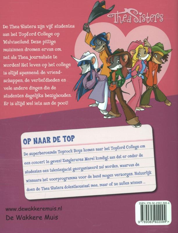 Op naar de top / Thea Sisters / 7 achterkant