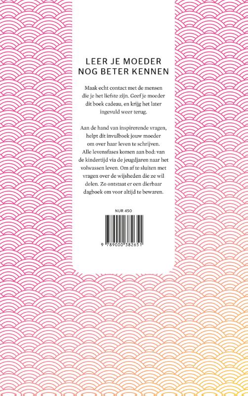 Over jou  -   Mama, ik wil graag alles over je weten achterkant