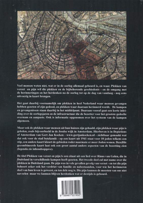 Plekken van verzet en pijn achterkant