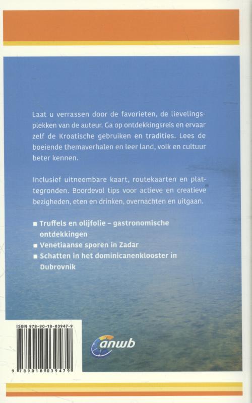 Kroatische kust / ANWB ontdek achterkant