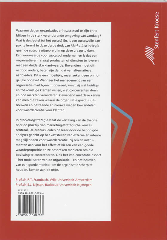 Marketingstrategie achterkant