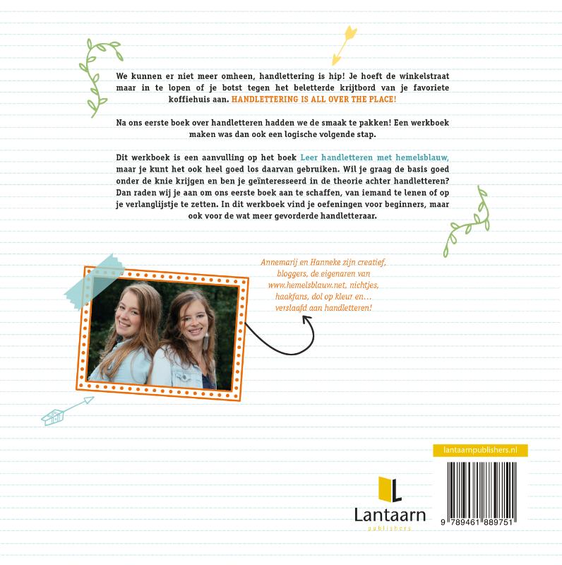 Handletter-werkboek Doe het lekker zelf achterkant