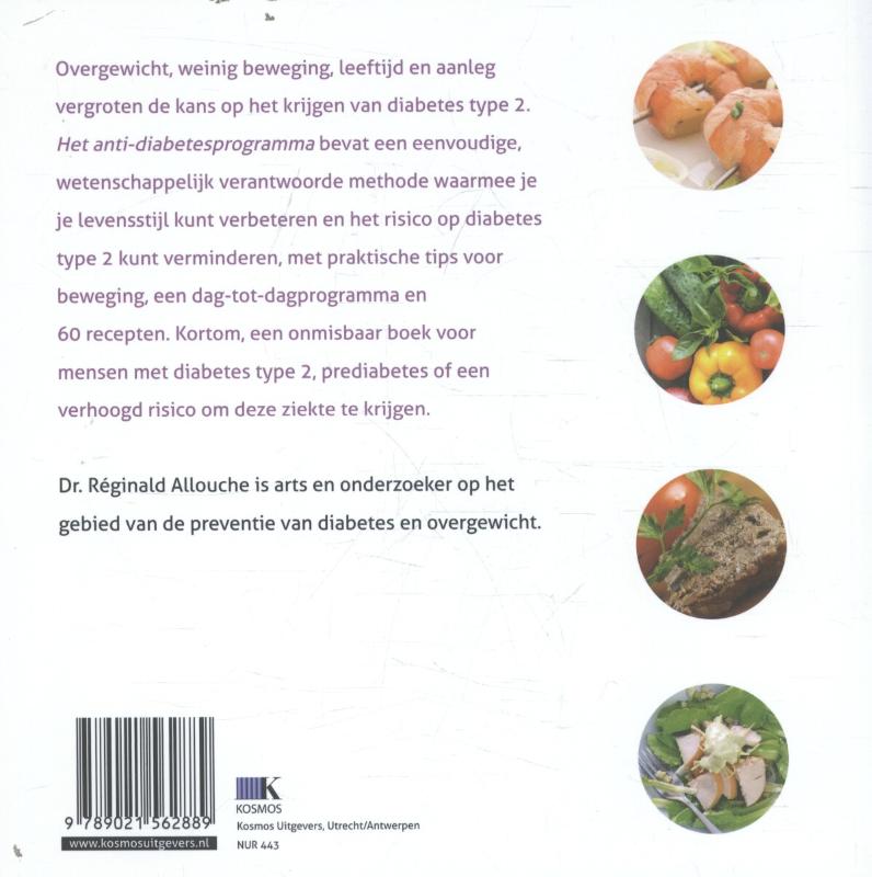 Het anti-diabetes programma achterkant