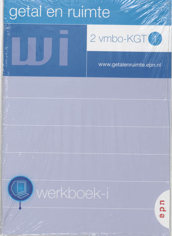 Getal en ruimte / 2 Vmbo-KGT 1 / deel Werkboek-i