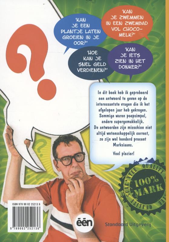 Kan Je Frieten Bakken In Kaarsvet? achterkant