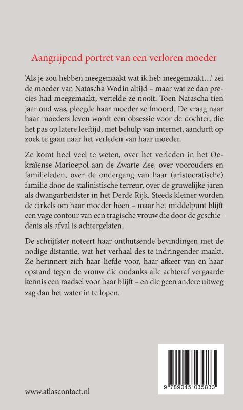 Ze kwam uit Marioepol achterkant