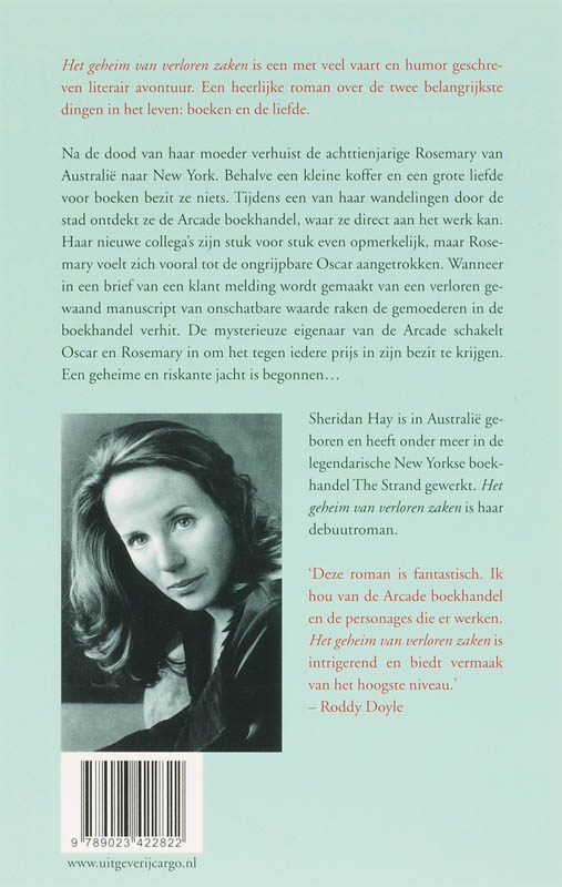 Het Geheim Van Verloren Zaken achterkant