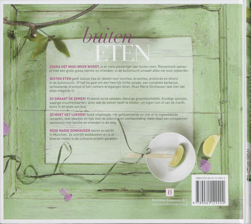Buiten eten achterkant