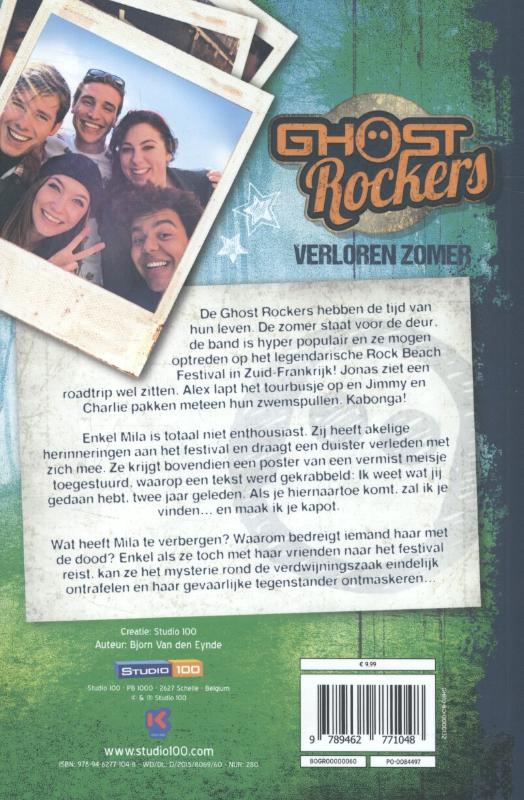 Verloren zomer / Ghost rockers achterkant