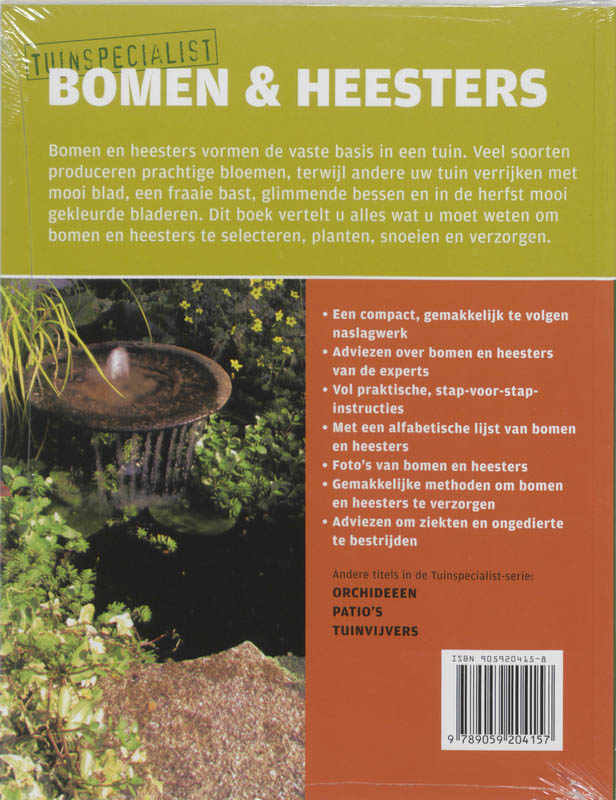 Bomen & heesters / Tuinspecialist achterkant
