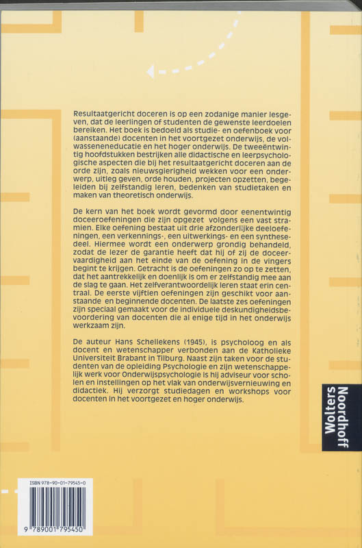 Resultaatgericht doceren achterkant