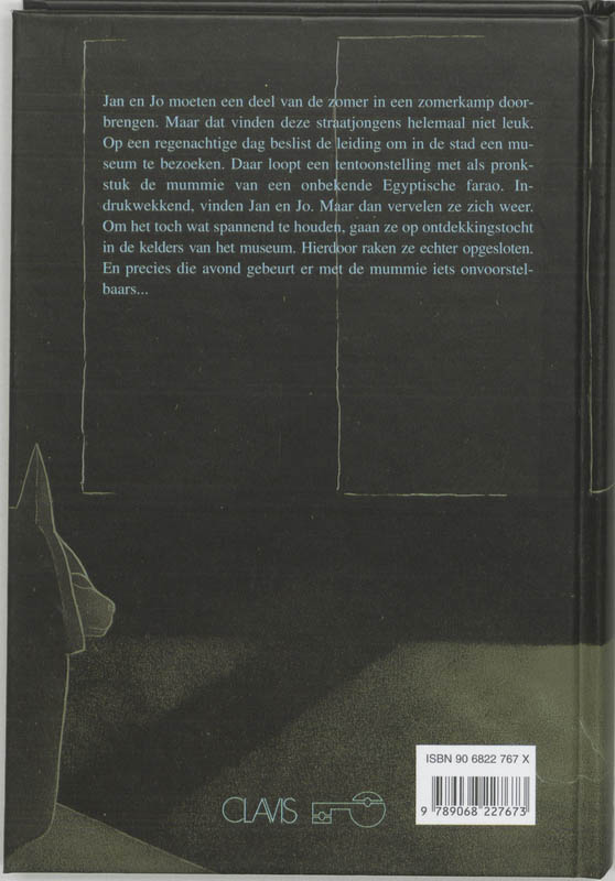De Wraak Van De Mummie achterkant