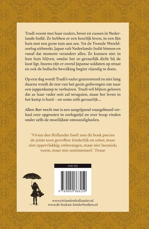 Alleen Beer mocht mee achterkant